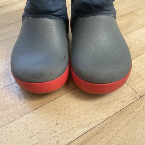 Crocs Kids Snow Boots Unisex US Shoes Size‎ C 11 Navy Red - Picture 6 of 10